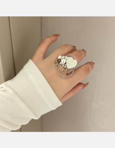 Replica  Easy Matching Faux Pearl Women Rings #795043 $11.00 USD for Wholesale