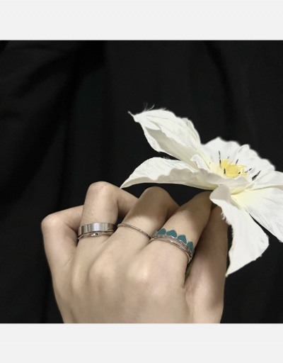 Simple Temperament Female 5 Pieces Ring Set #795046 $8.15 USD, Wholesale Fashion Ring