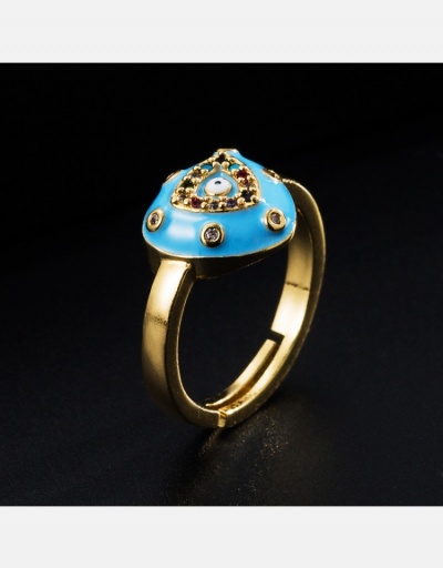 Replica Chic Fashion Ladies Geometric Rings  #795054 $9.30 USD for Wholesale