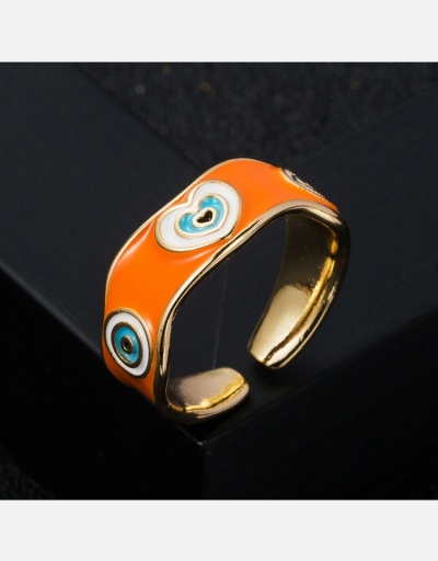 Copper  Hip Hop  Copper  Heart Rings For Women #795055 $8.53 USD, Wholesale Fashion Ring