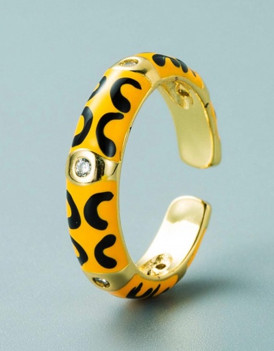 Replica Stylish Color Block Rhinestone Women Ring #795075 $8.91 USD for Wholesale