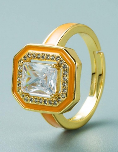 Replica Fashion Adjustable Zircon Rhinestone Ladies Rings #795076 $9.30 USD for Wholesale