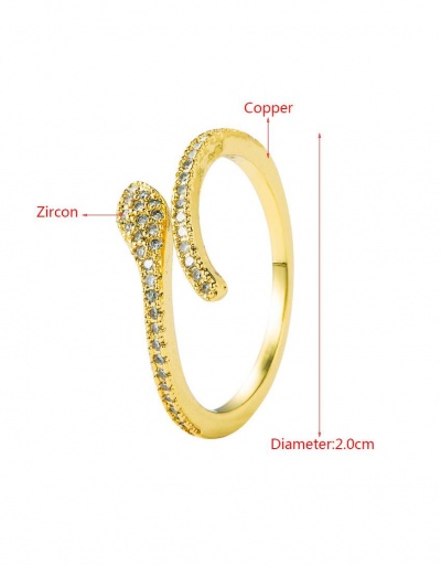 Replica Particular Snake Easy Matching Adjustable Ring #795093 $8.14 USD for Wholesale