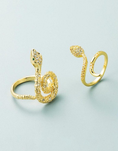 Chic Snake Designed Open Winding Ring #795099 $8.05 USD, Wholesale Fashion Ring