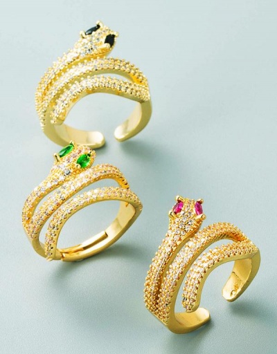 Euro Style Snake Shape Multiple Layer Ring #795105 $9.48 USD, Wholesale Fashion Ring