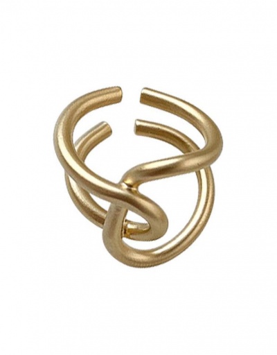 Replica Modern Easy Matching Simple Entangle Rings #795115 $9.24 USD for Wholesale