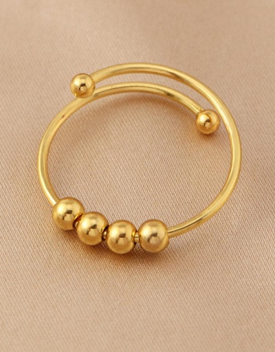 Replica Rainbow Beads Simple Easy Matching Rings #795120 $6.33 USD for Wholesale