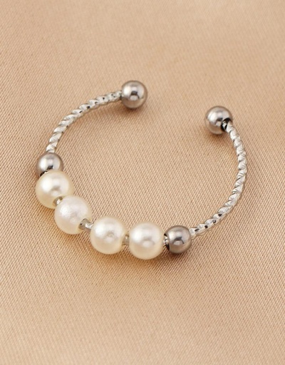 Replica Rainbow Beads Simple Easy Matching Rings #795120 $6.33 USD for Wholesale