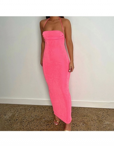 Women Sexy Halter Sleeveless Maxi Dresses Sleeveless Square Neck #795227 $23.11 USD, Wholesale Fashion Maxi Dresses