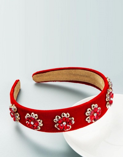 Replica Shinny Vintage Edelweiss All-Match Hair Hoop #795236 $14.04 USD for Wholesale