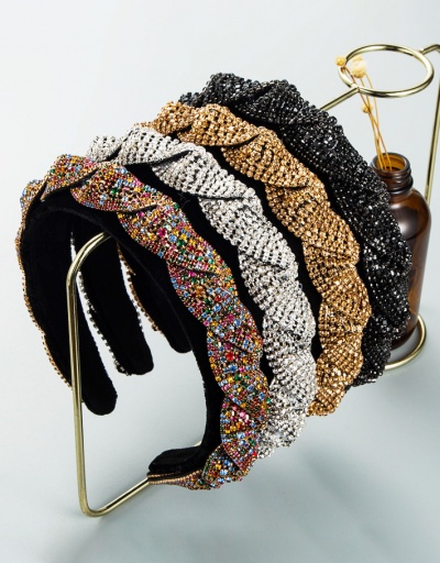 Adorable Rhinestone Wash Hair Hoop For Women #795249 $21.70 USD, Wholesale Fashion Hair Accessories