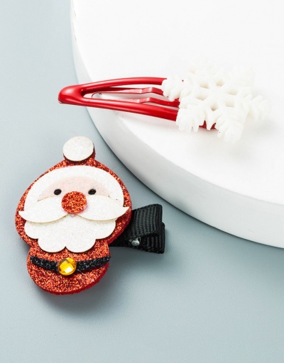 Christmas Series Resin Hair Clip For Girl #795261 $6.64 USD, Wholesale Fashion Hair Accessories