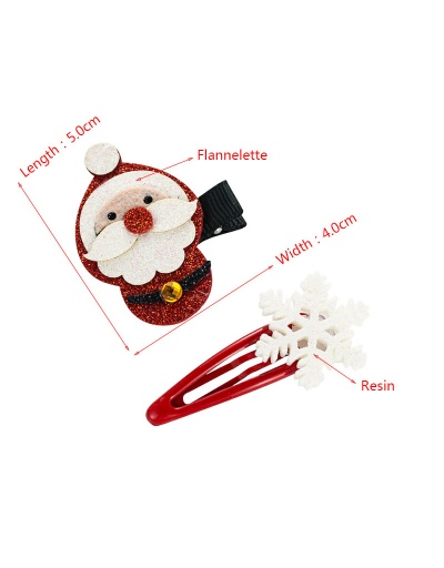 Replica Christmas Series Resin Hair Clip For Girl #795261 $6.64 USD for Wholesale