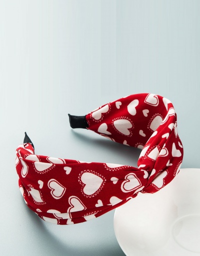 Replica Sweet Vintage Dot Printed Bow Hair Hoop #795270 $7.10 USD for Wholesale