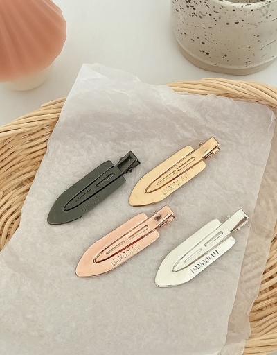 Replica Fashion Letter Solid Design Hair Pin Women  #795277 $2.50 USD for Wholesale