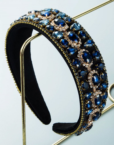 Replica Baroque Style Rhinestone Broadside Hair Hoop #795294 $20.22 USD for Wholesale