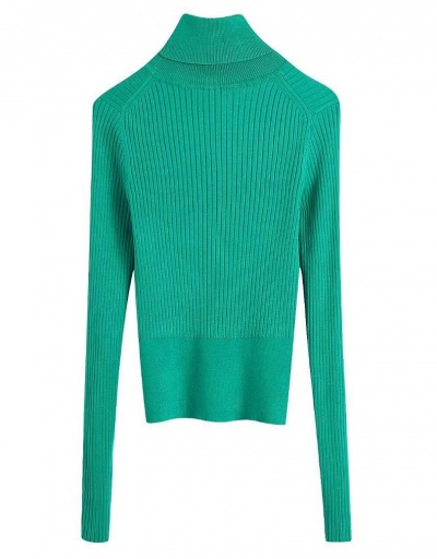 Replica Simple Design Solid Turtleneck Pullover Sweaters Long Sleeve Turtle/High Neck #795478 $34.53 USD for Wholesale