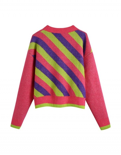 Replica Cute Snail Pattern Long Sleeve Sweater For Women Long Sleeve O Neck #795495 $44.49 USD for Wholesale