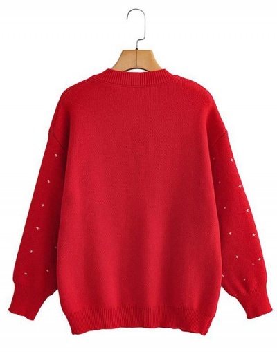 Replica Crew Neck Penguin Pattern Long Sweater Long Sleeve Crew Neck #795497 $31.56 USD for Wholesale