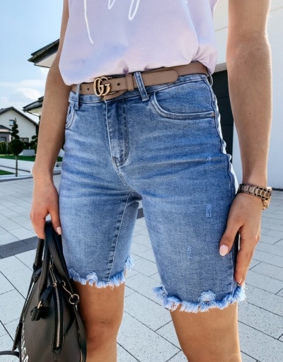 New Fashion Denim Short Jeans For Women #795518 $24.89 USD, Wholesale Fashion Jeans