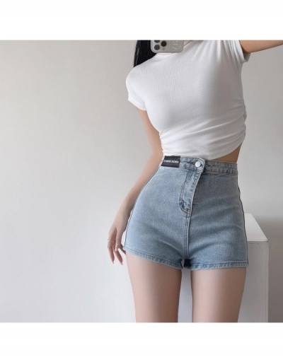  Summer Versatile Pure Color Denim Shorts For Women #795522 $35.49 USD, Wholesale Fashion Jeans