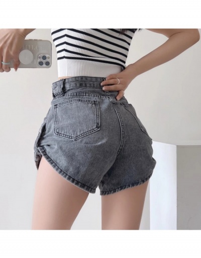 Replica  Summer Fashion Pure Color Denim Shorts For Women #795523 $38.61 USD for Wholesale