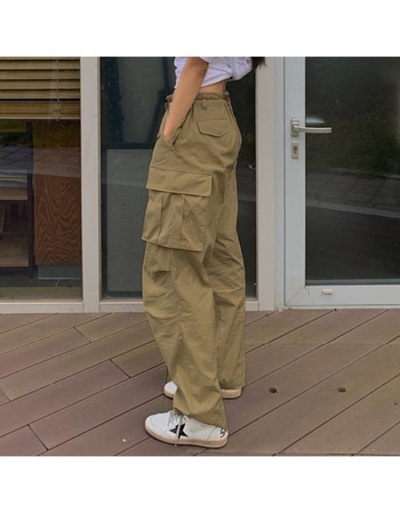 Replica Street Style Pockets Drawstring Loose Dnim Long Pants  #795528 $28.65 USD for Wholesale