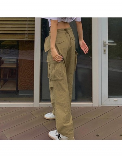 Replica Street Style Pockets Drawstring Loose Dnim Long Pants  #795528 $28.65 USD for Wholesale