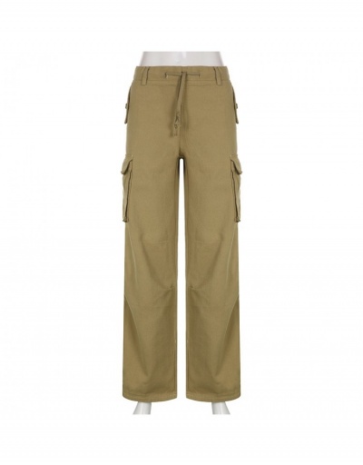 Replica Street Style Pockets Drawstring Loose Dnim Long Pants  #795528 $28.65 USD for Wholesale