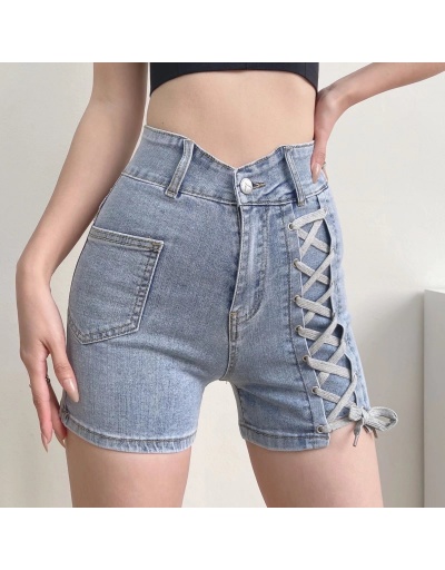 Replica  Summer Fashion Casual Slim Denim Shorts For Girls #795568 $34.58 USD for Wholesale