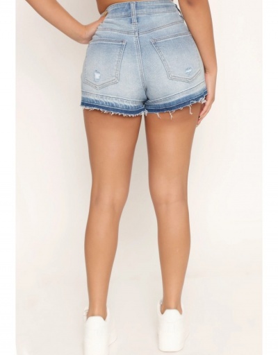 Replica Fashion Denim Short Jeans For Women #795583 $22.82 USD for Wholesale