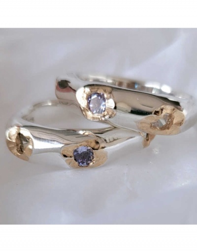 Replica  Sterling Silver Fashion Flower Zircon Women's Ring #795612 $5.85 USD for Wholesale