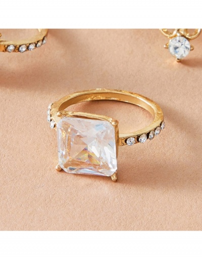 Replica Trendy Rhinestone Ring Sets For Women #795616 $5.33 USD for Wholesale