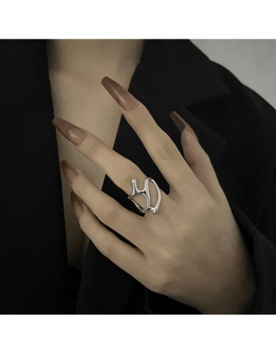 Replica  Fashion Irregular Hollowed Out Cool Ring #795621 $7.55 USD for Wholesale