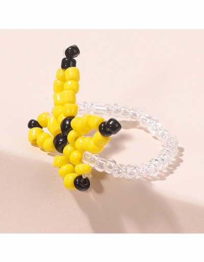 Replica Fashion Simple Butterfly Bead Rings For Women #795624 $5.01 USD for Wholesale