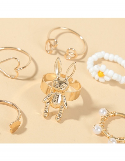 Replica Fashion Sweet Ring Sets For Women #795626 $7.83 USD for Wholesale