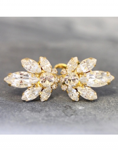  Fashion Leaf Dress Accessories Wedding Ring #795630 $11.51 USD, Wholesale Fashion Ring