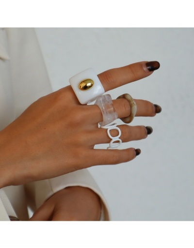  Design Fashion Acrylic Irregular Mini Simple Ring #795643 $8.24 USD, Wholesale Fashion Ring