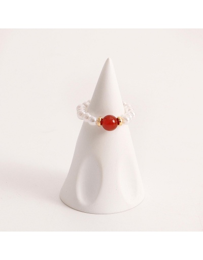 Replica  Bohemian Colorful Imitation Pearl Ring For Women #795649 $3.08 USD for Wholesale