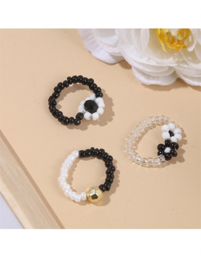 Replica  Bohemian Handmade Flower Ring Set Female #795651 $5.38 USD for Wholesale