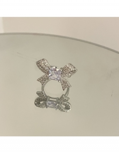 Chic Unique Butterfly Rhinestone  Rings For Ladies #795654 $9.44 USD, Wholesale Fashion Ring