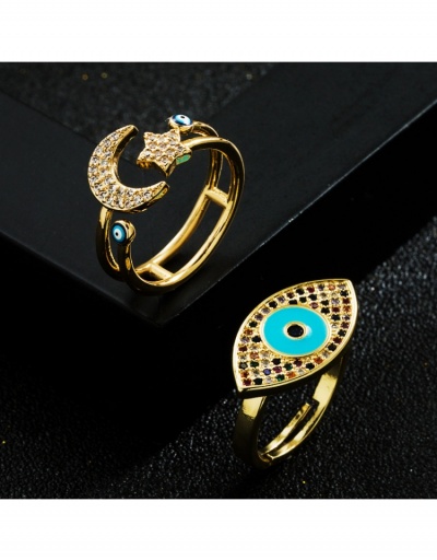 Street Rhinestone  Eyes Rings For Women #795668 $9.53 USD, Wholesale Fashion Ring