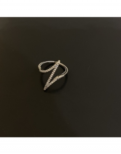 Irregular Letter V Design Women Ring #795672 $7.03 USD, Wholesale Fashion Ring