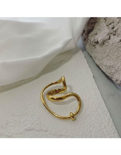 Replica  Geometric Irregular Solid  Versatile Woman Ring #795681 $9.10 USD for Wholesale