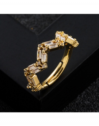 Replica Latest Fashion Hip Hop Copper Zircon Rings For Women #795690 $9.67 USD for Wholesale