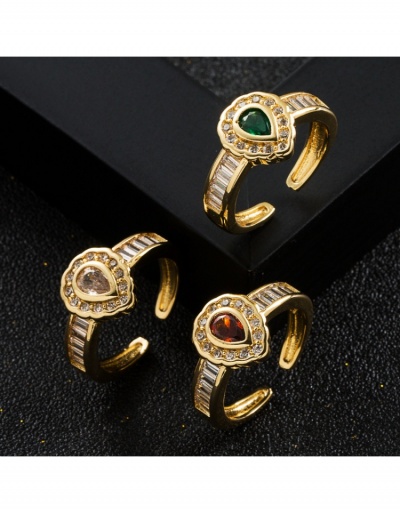 Fashion Copper Zircon Ladies Rings #795691 $8.74 USD, Wholesale Fashion Ring