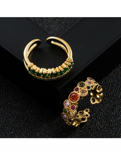 Replica Zircon Hollow Out Hip Hop Rings For Unisex #795693 $9.88 USD for Wholesale