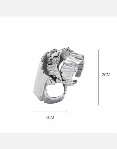 Replica  Hip Hop Style  Metal Deco Ring #795696 $15.71 USD for Wholesale