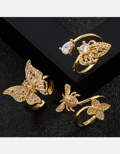  Metal Deco Butterfly Pattern Ring #795697 $9.13 USD, Wholesale Fashion Ring