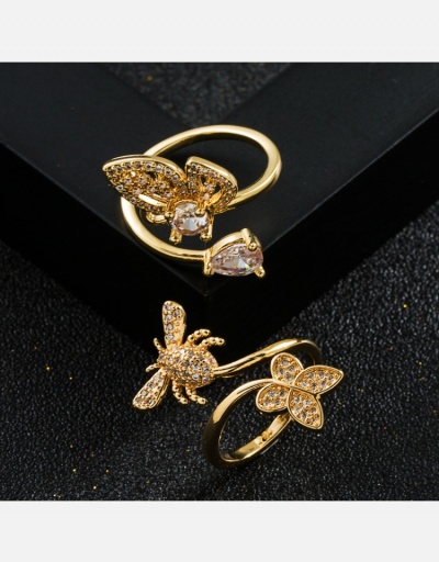 Replica  Metal Deco Butterfly Pattern Ring #795697 $9.13 USD for Wholesale